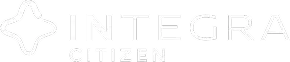 Integra Citizen logo in white
